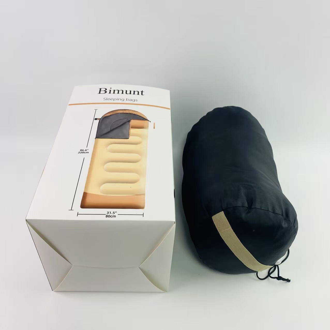 Bimunt Sleeping bags,3 Season Cold&Warm Weather Waterproof Camping Sleeping Bags - Lightweight Sleeping Bags for Camping Hiking Outdoor Travel