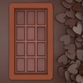 thumbnail image 3 of Molde Rectangular para Barra Chocolate Herramientas Antiadherentes Silicona Repostería Doméstica, 3 of 9