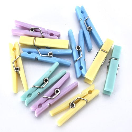 Way to Celebrate Clothespin Favors, MultiColored