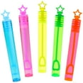 thumbnail image 3 of 40-Piece Mini Star Bubble Wands Assortment Neon Party Favors - Summer Gifts Bubbles Fun Toys, 3 of 6
