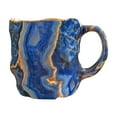 2025 New MultiColored Mineral Crystal Coffee Mug, Natural Mineral