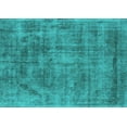 thumbnail image 1 of Ahgly Company Indoor Rectangle Oriental Turquoise Blue Industrial Area Rugs, 7' x 10', 1 of 4