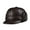 Coffee, variant on Genuine Leather Men's Baseball Cap Hat Male Adult Solid Adjustable Faux F-ur Bomb Hats ,Classic Design