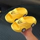 thumbnail image 1 of Boys Cartoon Car Lightweight Non-Slip Open Toe Slides For Toddlers Kids Children, Summer, 1 of 5