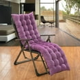 thumbnail image 2 of JilgTeok 1 Packs Rocking Chair Cushions Thickened Recliner Cushion Napping Folding Chair Mat Comfortable for Home Office Chair, 2 of 6
