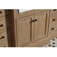 thumbnail image 6 of Kelly 84" Bathroom Vanity Weathered Fir - White Engineered Countertop, 6 of 11