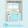 thumbnail image 4 of KISSAIR 14,000 BTU U Shaped Window Air Conditioner 6-in-1 Mode with Remote Control 24-Hour Timing for Room/Office/Apartment Cools up to 700 Sq.ft, 4 of 11