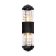 thumbnail image 4 of Aplique pared exterior, IP44, color negro, 10W, E27, 2 luces, 4 of 5