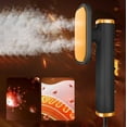 thumbnail image 6 of Yufenmy Savings Under $25 Irons for Clothes Easy Steam Compact Iron for Clothes Handheld Garment Steamer Home Essentials Good for Home and Travel Upgrade Mini 180°Rotatable Foldable 20ml Black, 6 of 9