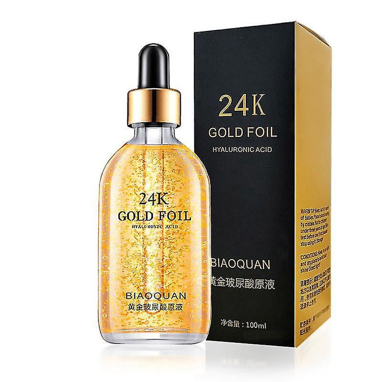 24k Gold Serum Hyaluronic Acid Serum Gold Nicotinamide Liquid Skin