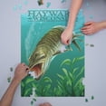 thumbnail image 3 of Hayward, Wisconsin, Muskie (1000 Piece Puzzle, Size 19x27, Challenging Jigsaw Puzzle for Adults and Family, Made in USA), 3 of 4