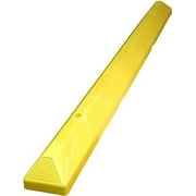Traffic Safety Store 6' Recycled Plastic Commercial Parking Blocks, Yellow