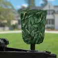 thumbnail image 2 of Yuyamidu Green Leaves RV Electric Tongue Jack Head Cover Tropical RV Electric Jack Cover Universal Travel Trailer RV Electric Tongue Jack Protective Cover, 2 of 7