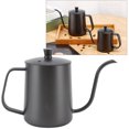 thumbnail image 4 of Gooseneck Drip ,  Stainless Steel, Compact Coffee Kettle, Easy Operation, 28oz Silver With Wide Application For Coffee, Tea, Mocha, 4 of 8