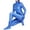 Blue, variant on Halloween Rogue Costume,Cosplay Costume Full Body Bodysuit Jumpsuit Halloween Stage Performance Outfit for Party Convention Photoshoot Themed Event Slim Fit Design Role Play Fancy Dress,170