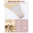 thumbnail image 4 of Vaslanda Thong Shapewear Tummy Control for Women Seamless Body Shaper Panties, 4 of 6