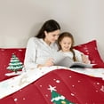 thumbnail image 4 of Castle Fairy Cartoon Snowman 7-Piece Bedding Comforter Set for Children,Christmas Tree King Bedding Sets,Festival Xmas Ultra Soft Bed Sheets,Ultra Soft Home Decor, 4 of 8