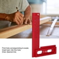 thumbnail image 4 of Herramienta Carpenter, Regla de Marcado Herramienta Carpenter, Rust Resistant ‑ Para Cajones de la Caja de Cuadros de Cuadros Herramienta Carpintería de Carpintería, 4 of 7