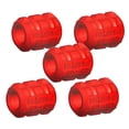 thumbnail image 3 of Envoltura de cubierta Del Silicón de Pelícu Protectora de Protección Del Cable de 5pcs Hecha de Silicona rojo DYNWAVEMX Protector del cuadro del cable de la bicicleta, 3 of 8