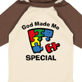 thumbnail image 4 of Inktastic Autism God Made Me Special Boys or Girls Long Sleeve Baby Bodysuit, 4 of 5