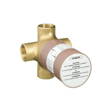- Hansgrohe Rough Quattro 3-Way Diverter Valve