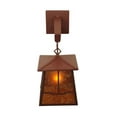 thumbnail image 4 of Meyda Tiffany 47748 Bungalow 9" Wide 1 Light Wall Sconce - Rust, 4 of 5