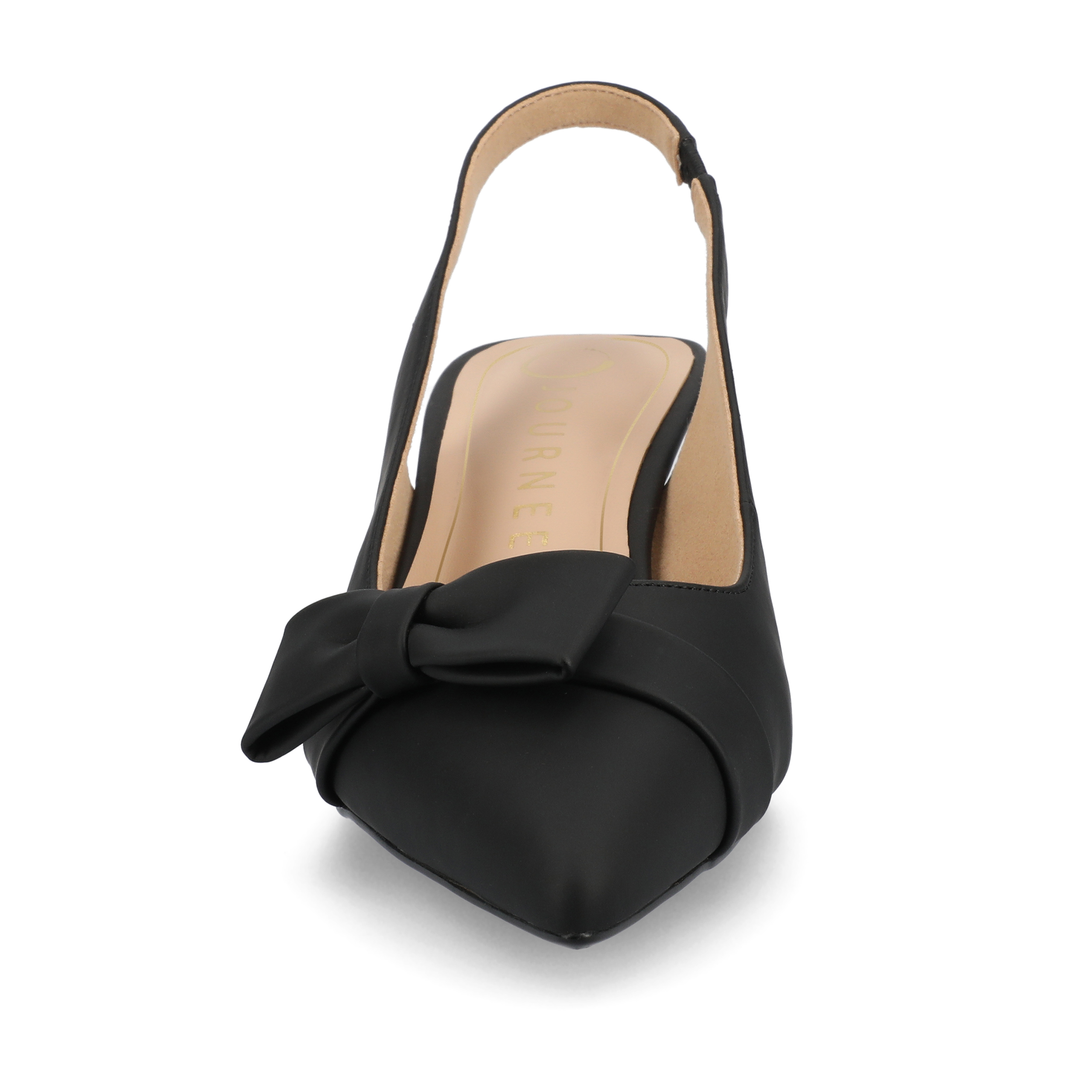 Journee Paloma Women's Pointed Toe Kitten Heel Pumps photo 6