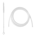 thumbnail image 2 of Reheyre Food Grade Replacement Hose Set - High Low Temperature Resistant, Smooth, Automatic Coffee Machine Silicone Pipe with Cleaning Brush, Kitchen Accessories, 2 of 8
