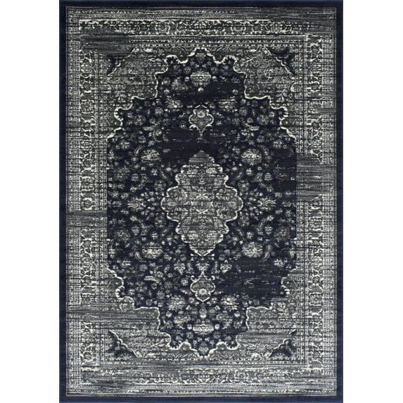 Allstar Rugs Taupe Persian Rectangular Accent Rug