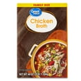 thumbnail image 2 of (2 pack) Great Value Family Size Chicken Broth, 48 oz Carton, Shelf-Stable/Ambient, Gluten-Free, 2 of 10