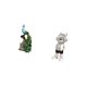thumbnail image 5 of Elegante Escultura De Pavo Real Con Astronauta, Adorno De Mesa Creativo Y Moderno Para Dormitorio, Oficina, Sala De Estar, Estantería, Chimenea, Escritorio, Decoración Del Hogar, Regalo De, 5 of 8