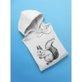 thumbnail image 3 of Beautiful Squirrel Drawing Hoodie Women -Image by Shutterstock, Female Large, 3 of 4