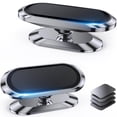 thumbnail image 1 of Soporte magnético para teléfono de coche Coolpow, paquete de 2, rotación de 360°, 1 of 9