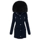 thumbnail image 5 of Chaquetas largo de algodón Gibobby abrigo de Invierno talla grande para mujer XL, 5 of 5