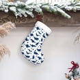 thumbnail image 5 of Cauagu Cute Cartoon Dinosaur for Christmas Stockings,1-Pack Large Xmas Stocking Holiday and Farmhouse Stocking Fit for Christmas Holiday Party Decoration(17.7*11 Inch), 5 of 7