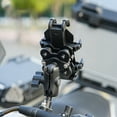 thumbnail image 3 of TopOne Motorcycle Mobile Phone Holder Bicycle Riding Bracket Gps Navigation Mount Handlebar / Side Mirror Stand, 3 of 7