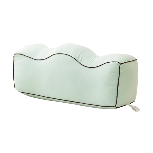 Almohada de apoyo para piernas durante el embarazo | Cojín de espuma viscoelástica con funda extraíble y lavable | Alivia el dolor de espalda y cadera para futuras mamás