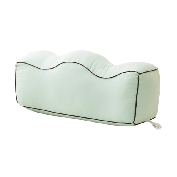 Almohada de apoyo para piernas durante el embarazo | Cojín de espuma viscoelástica con funda extraíble y lavable | Alivia el dolor de espalda y cadera para futuras mamás