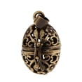 thumbnail image 3 of kurtrusly Essential Oil Diffuser Perfume Copper Hollow Locket Pendant Charms Bronze, 3 of 8