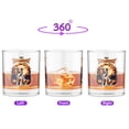 thumbnail image 2 of Mummy Miniature American Shepherd Happy Halloween with Pumpkins Bats Spooky Fun 11oz Whiskey Glass Mug MAS Dog Lover Gifts Whiskey Cocktail Glasses Cup - 00019, 2 of 5