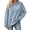 Light Blue, variant on SGMVNU Womens Soft Ribbed Knit Hoodie Sweaters Long Sleeve Pullover Shirts Lightweight Cozy Fall Tops Sweatshirt with Pocket(Blue, S)