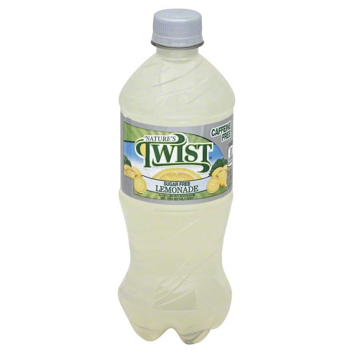 (5 pack) Nature's Twist Sugar-Free Lemonade, 20 fl oz Bottle