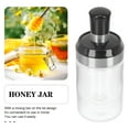 thumbnail image 6 of ACDANC 2026 New Honey Holders Dispenser Syrup Bottle Containers with Lids Stainless Steel Glass for Kitchen,Breakfast Table,Cafe,Restaurant,Home Use, 6 of 6