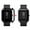Black, variant on Kiplyki Case Cover Shell For Xiaomi Huami Amazfit Bip Youth Watch with Screen Protector