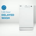thumbnail image 6 of Danby DDW1804EW 18 Inch Built In Kitchen Dishwasher with 6 Wash Cycles, White, 6 of 10