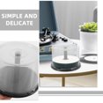 thumbnail image 3 of SHISUYAN Cd Storage Box Column Storage Bucket Clear Plastic Cd Container Disc Holder With Lid, 3 of 8