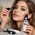 thumbnail image 4 of 7D Volumizing Mascara 12ml - Waterproof Curling Double Sided Brush Long Lasting Natural Look, Lash Volumizer for Women, Smudge Proof Eye Makeup for All Day Wear, Easy Removal Gentle Cleanser, 4 of 9
