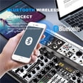 thumbnail image 2 of Professional 4 6 8 Channel  Mixer Sound Mixing Console With USB Interface 99DSP 48V Phantom Power For Recording Streaming ,Smart Fader, 2 of 5