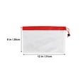 thumbnail image 2 of WORGEOUS  2 Pcs Mesh Laundry Bag for Farmers Market Reusable Bags Red, 2 of 8