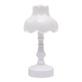 thumbnail image 1 of Mini lámpara de mesa decorativa pequeña lámpara de noche pequeña lámpara de escritorio inalámbrica retro Loto, 1 of 9